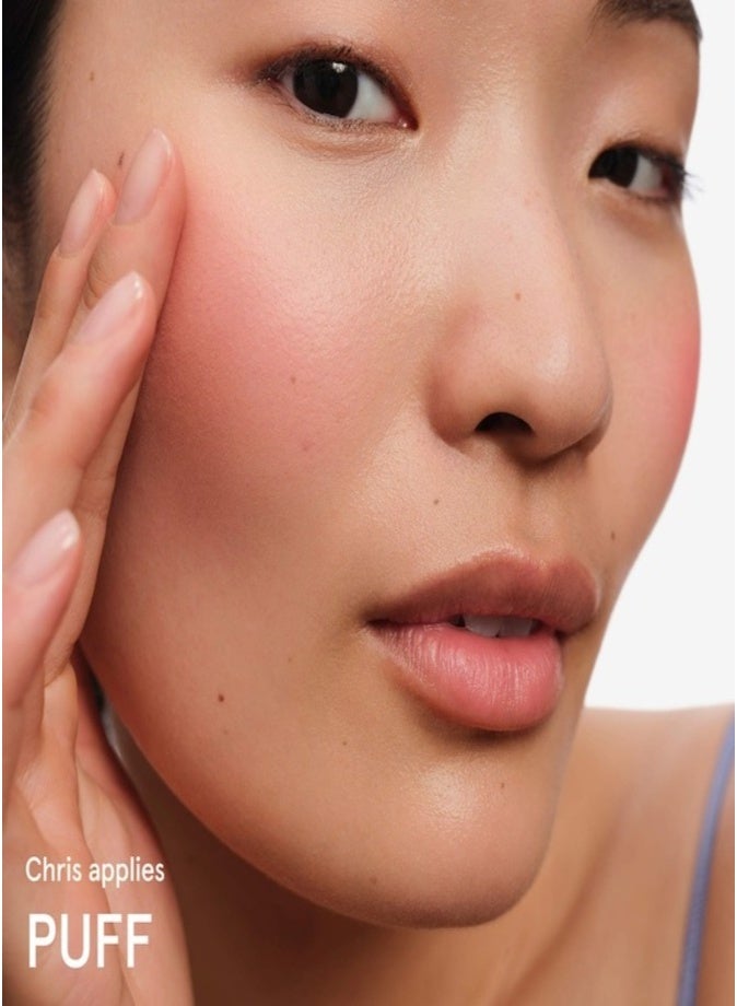 Glossier Cloud Paint Plush Blush 6g – Puff - light pink Creamy Gel Blush with Soft-Focus Finish - Image 4